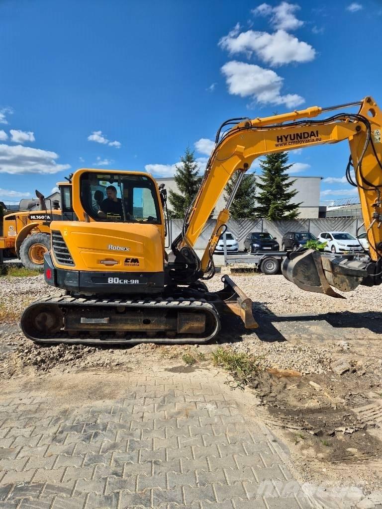 Hyundai R 80 CR-9A Mini excavators  7t - 12t