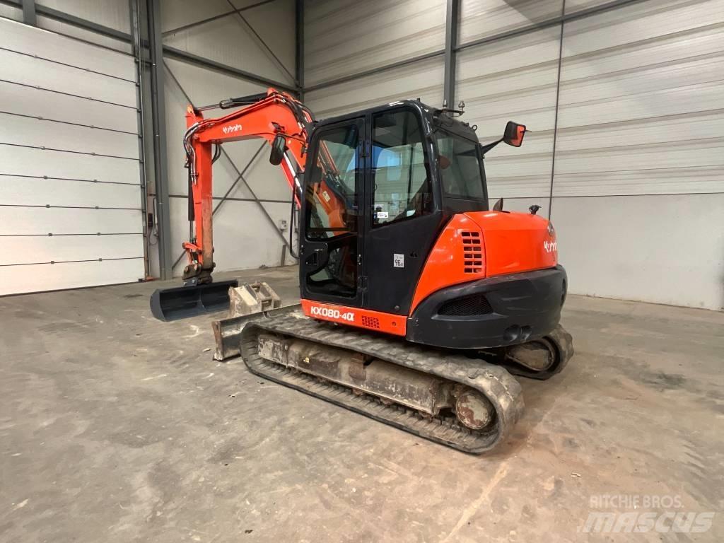 Kubota KX 080-4 A Mini excavators  7t - 12t