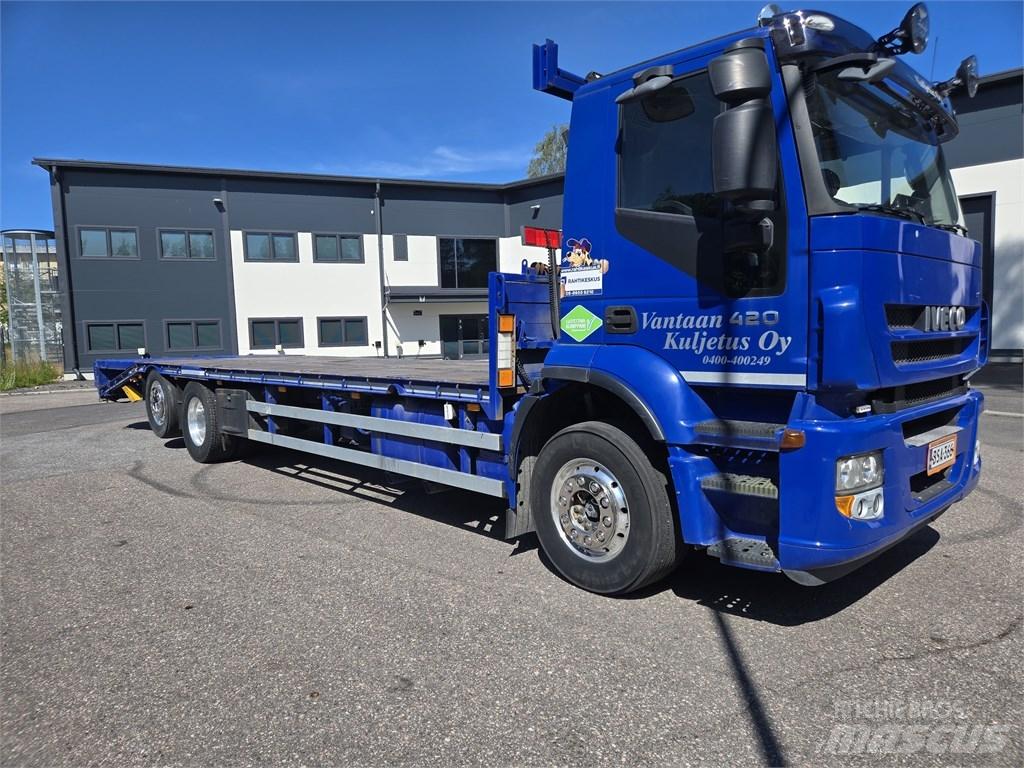 Iveco Stralis 26.420 Flatbed Trucks