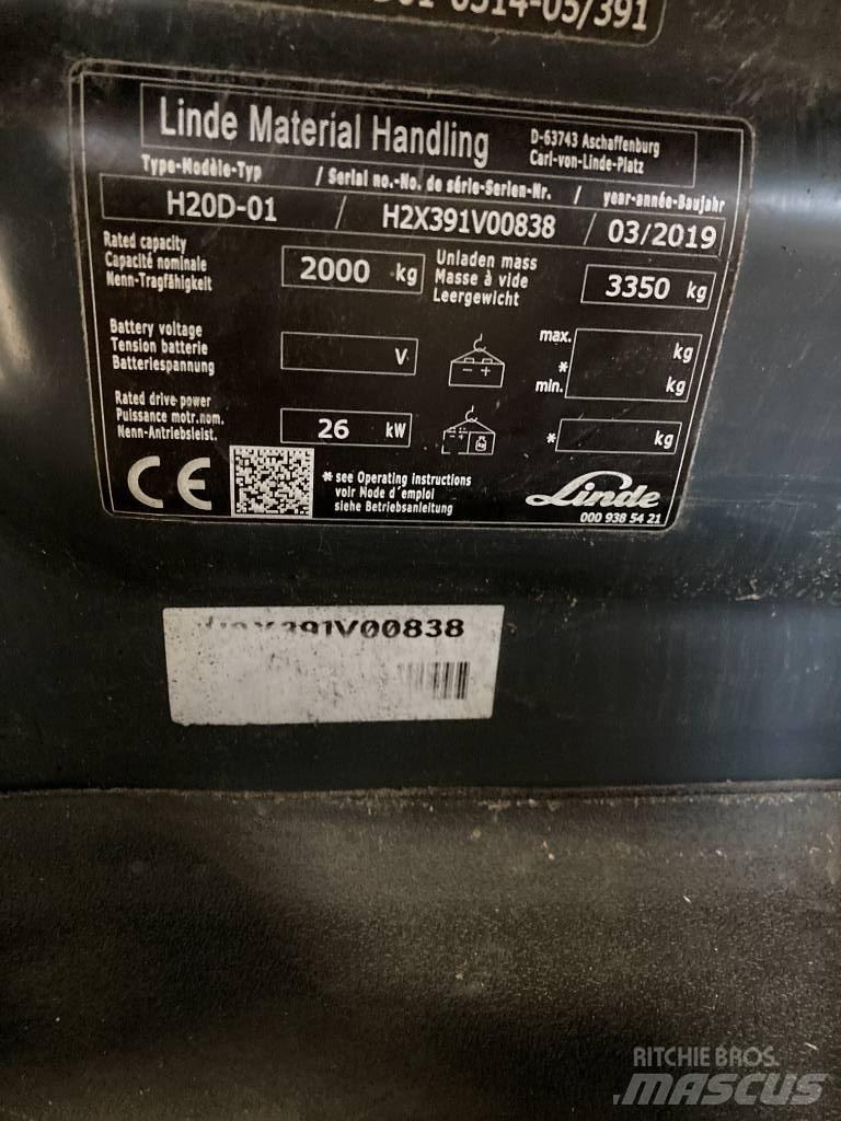 Linde H20D/391 Diesel Forklifts