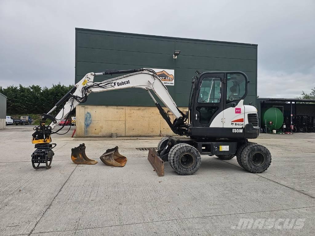 Bobcat E 55 W Wheeled Excavators