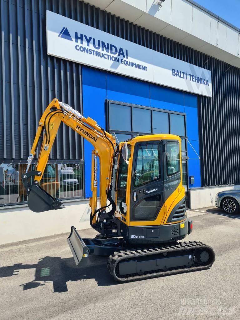 Hyundai R30Z-9AK Mini Excavators <7t (Mini Diggers)