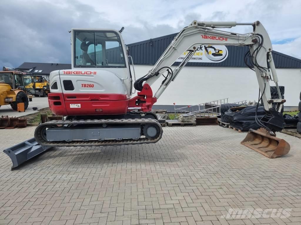 Takeuchi TB 260 Mini Excavators <7t (Mini Diggers)