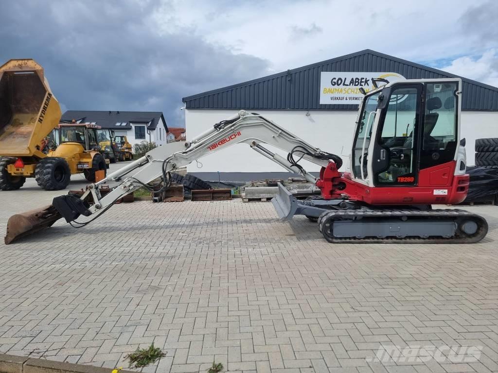 Takeuchi TB 260 Mini Excavators <7t (Mini Diggers)