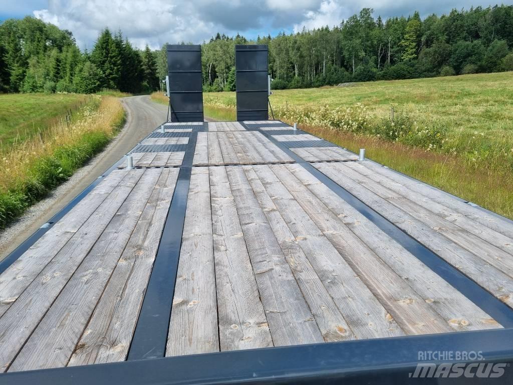 MAC Maskinkärra HD Lowboy trailer