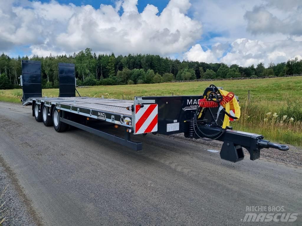 MAC Maskinkärra HD Lowboy trailer