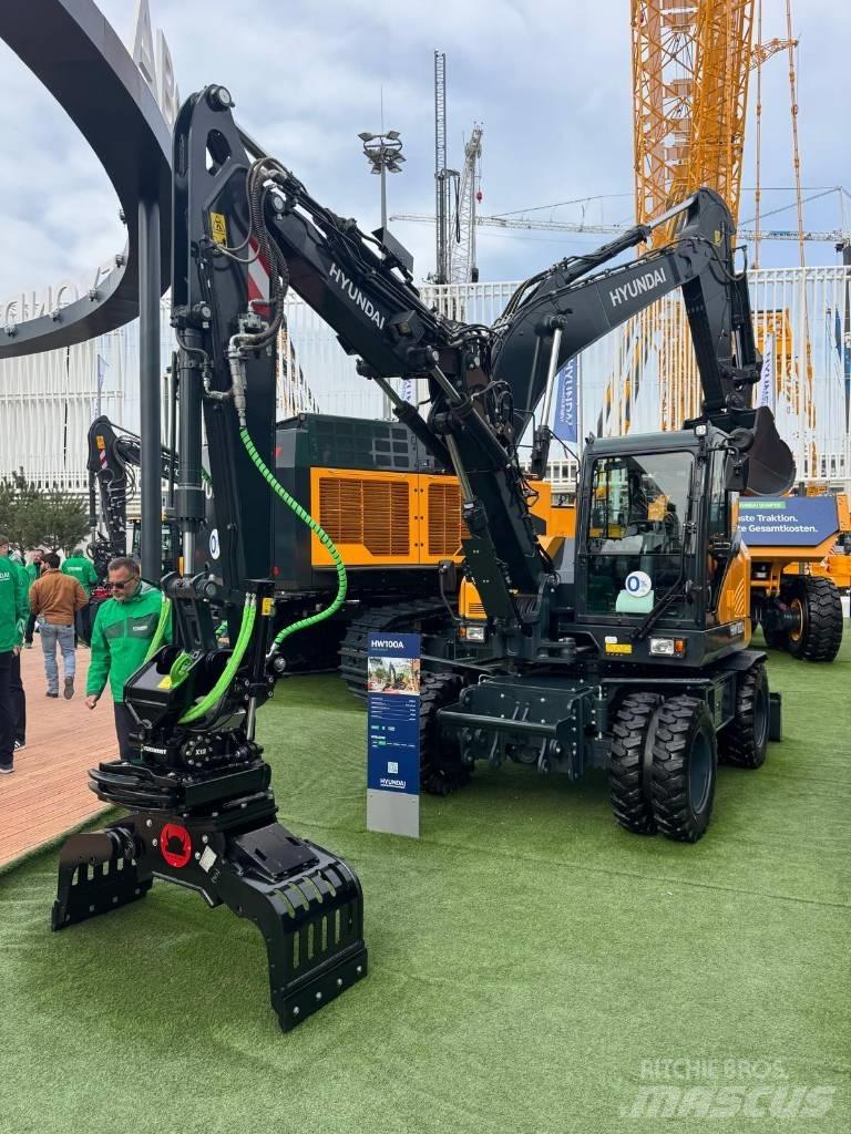 Hyundai HW 100 A Wheeled Excavators