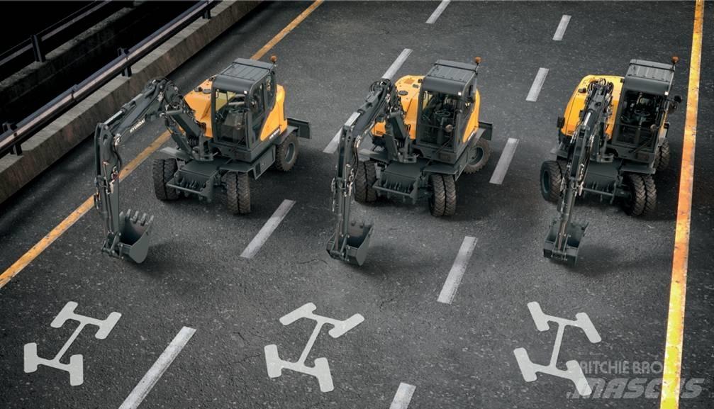 Hyundai HW 100 A Wheeled Excavators