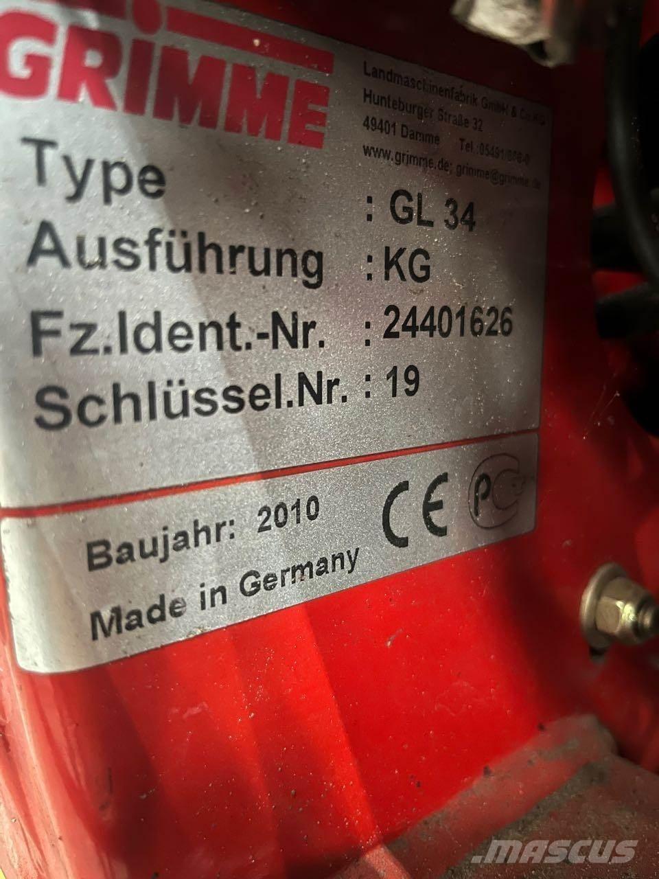 Grimme GL 34 K Potato Planters