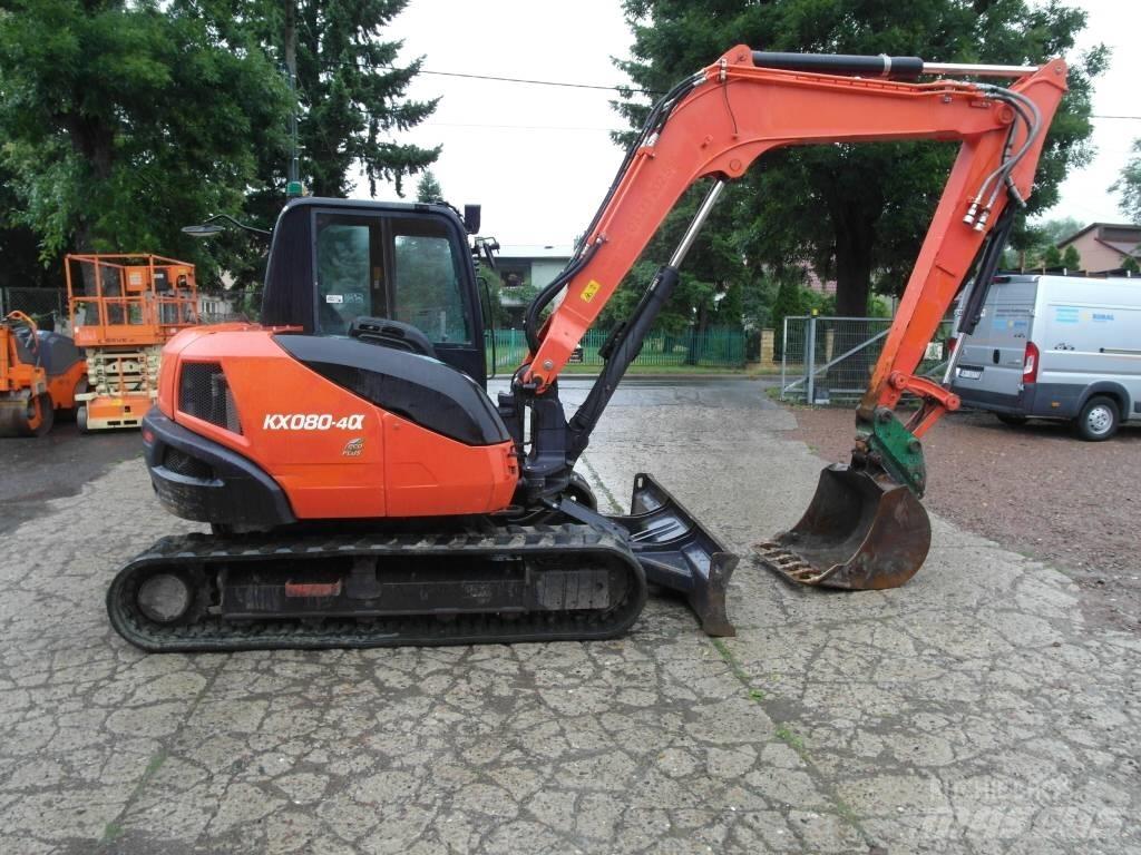Kubota KX 080-4 Mini excavators  7t - 12t