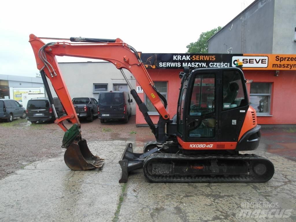 Kubota KX 080-4 Mini excavators  7t - 12t