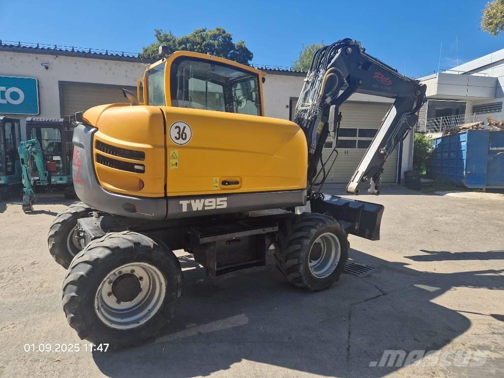 Yanmar B 95 W Wheeled Excavators