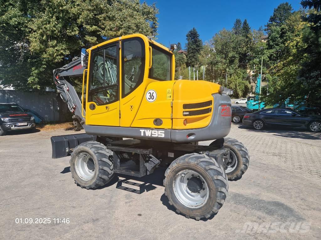Yanmar B 95 W Wheeled Excavators