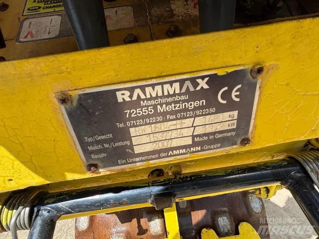 Ammann Rammax Soil Compactors