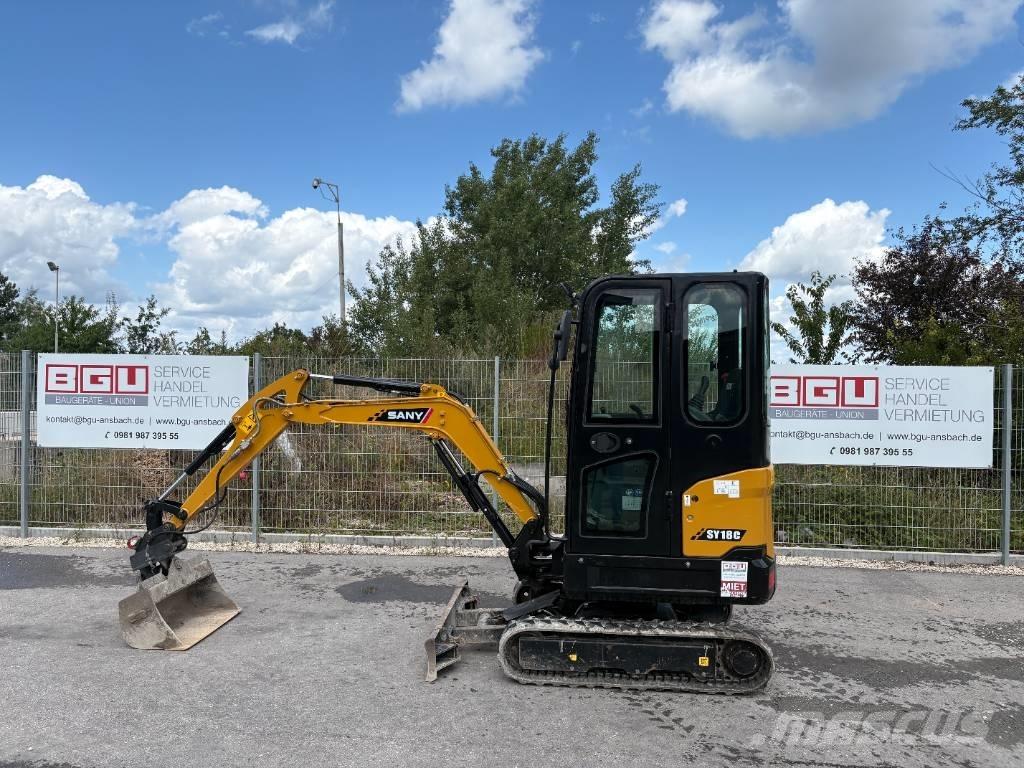 Sany SY 18 C Mini Excavators <7t (Mini Diggers)