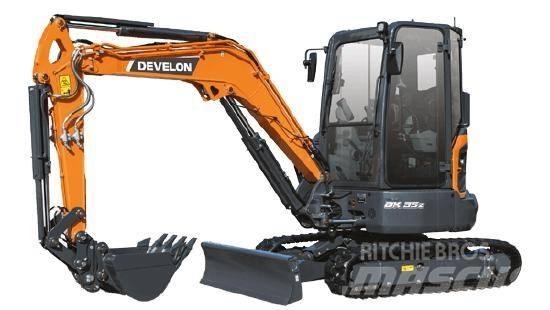 Doosan DX35Z-7 Mini Excavators <7t (Mini Diggers)
