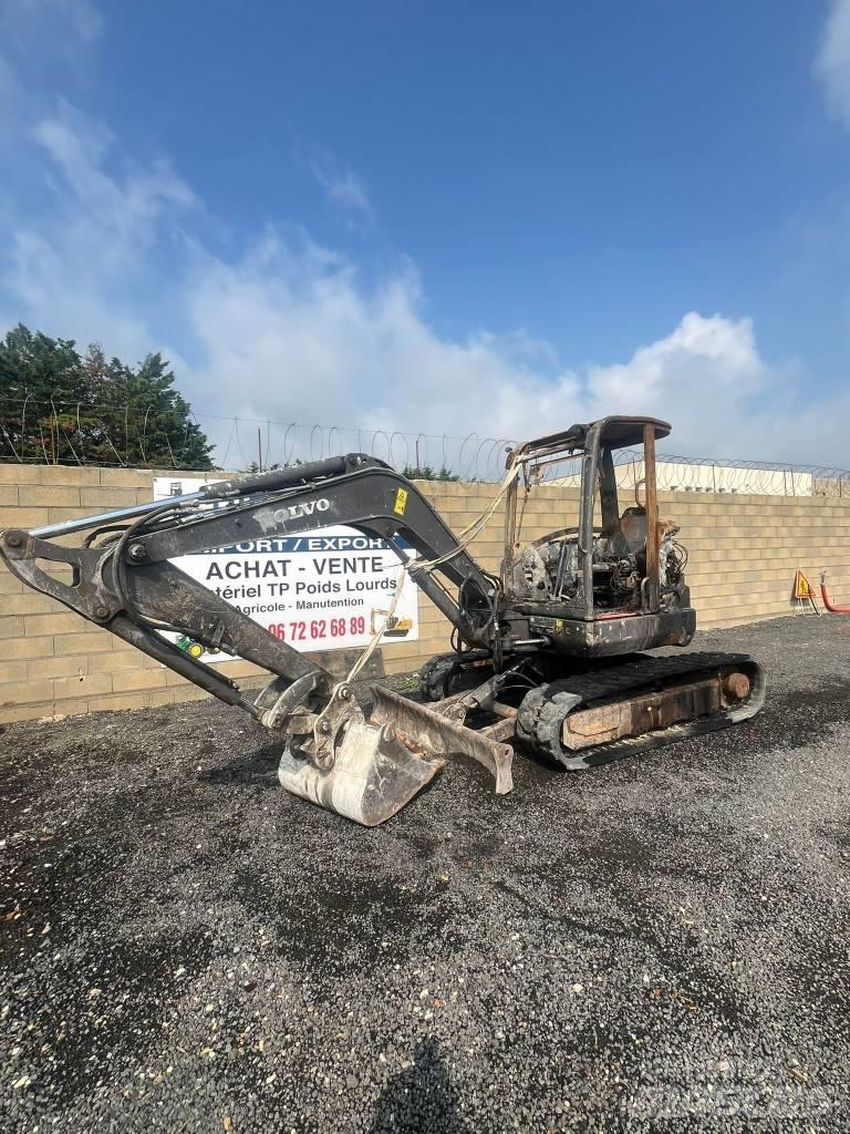 Volvo ECR 50 D Booms and dippers