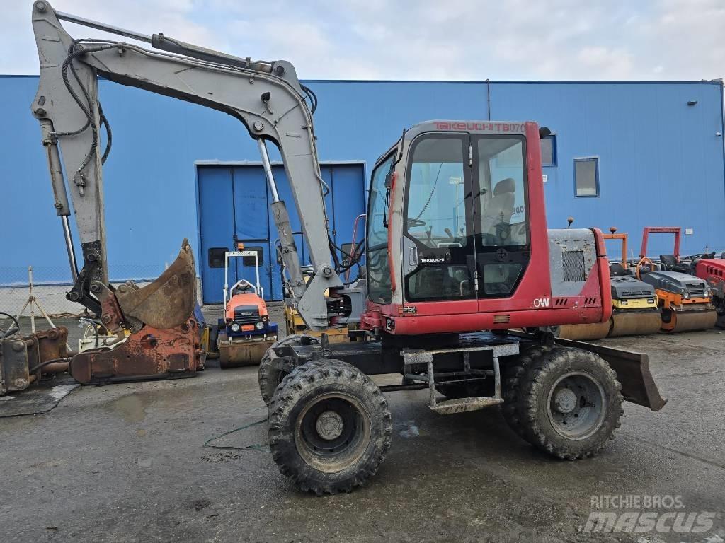 Takeuchi TB070W Wheeled Excavators