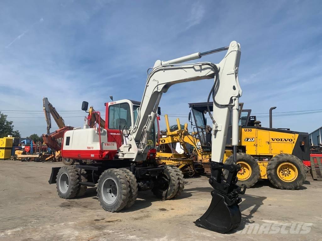 Takeuchi TB070W Wheeled Excavators
