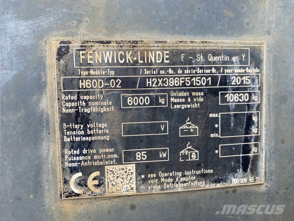 Linde H60D-02 Diesel Forklifts