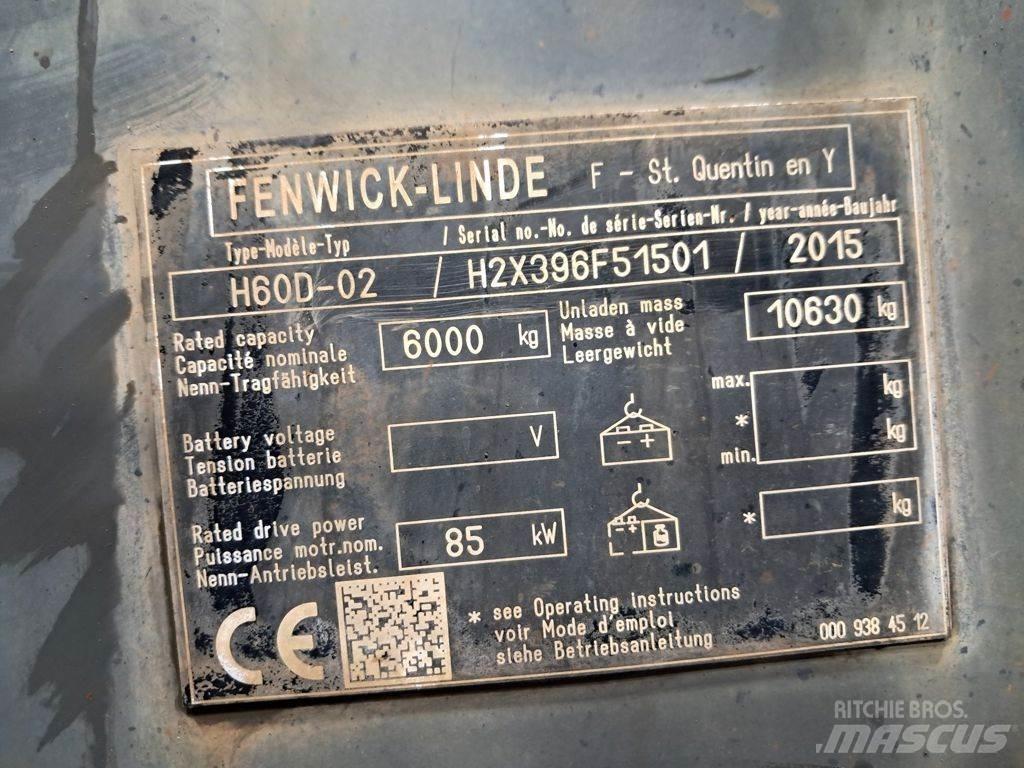 Linde H60D-02 Diesel Forklifts
