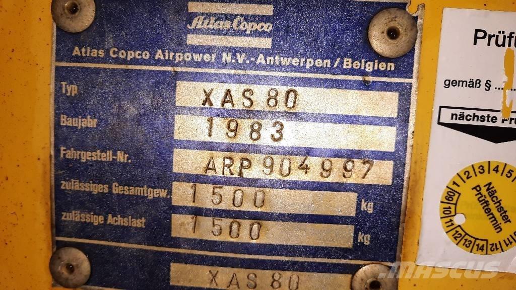 Atlas Copco XAS 80 Compressors