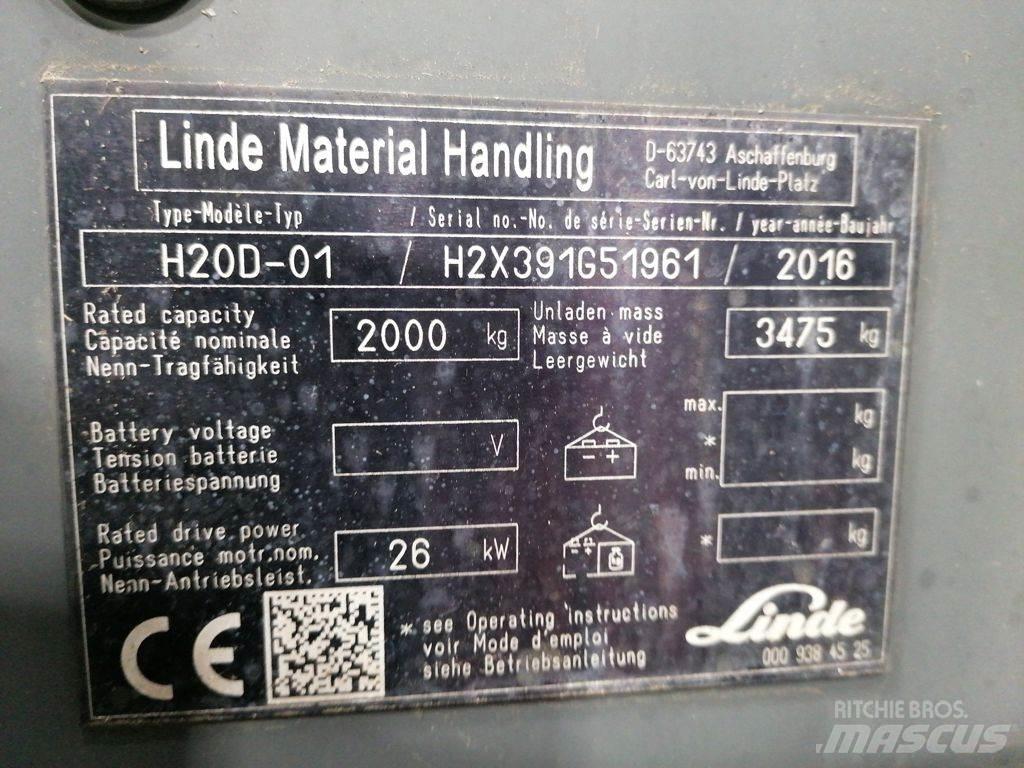 Linde H20D-01 Diesel Forklifts