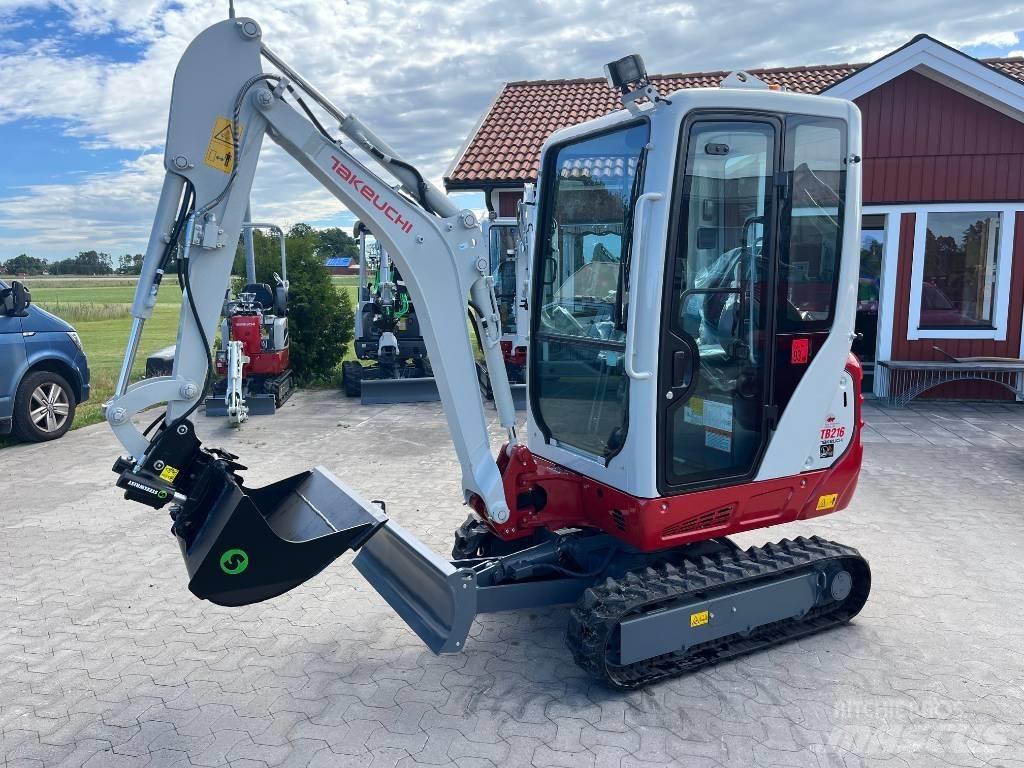 Takeuchi TB216 Mini Excavators <7t (Mini Diggers)