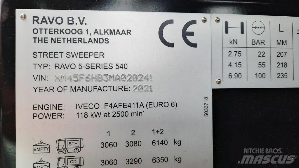 Ravo 540STH Sweepers