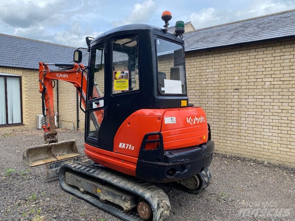 Kubota Kx71 Mini Excavators <7t (Mini Diggers)