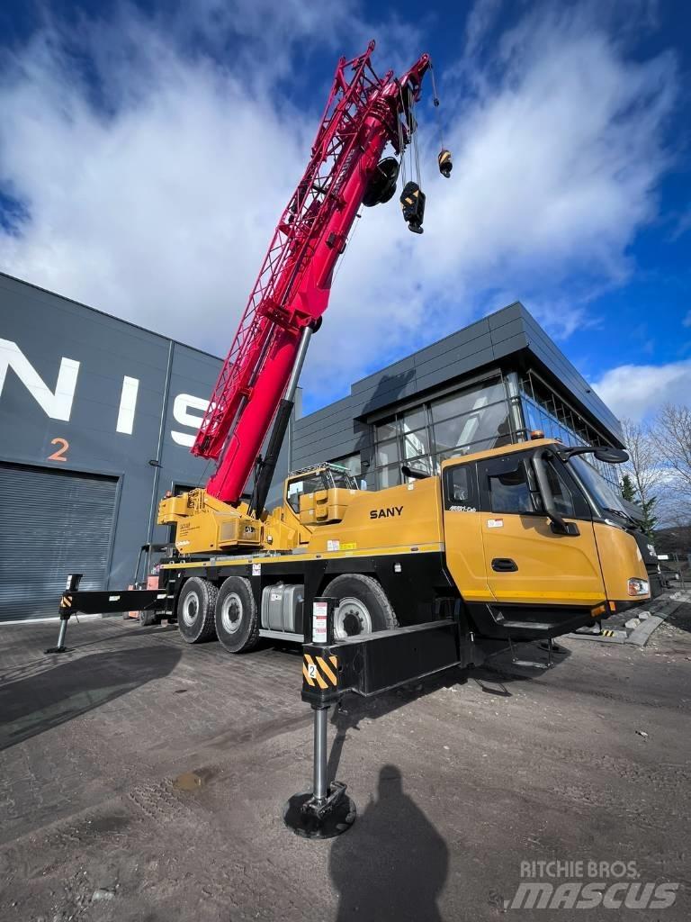 Sany SAC 600 E Mobile and all terrain cranes