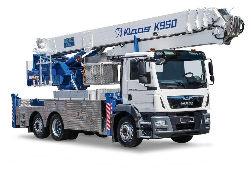 Klaas K950 RHX Mobile and all terrain cranes
