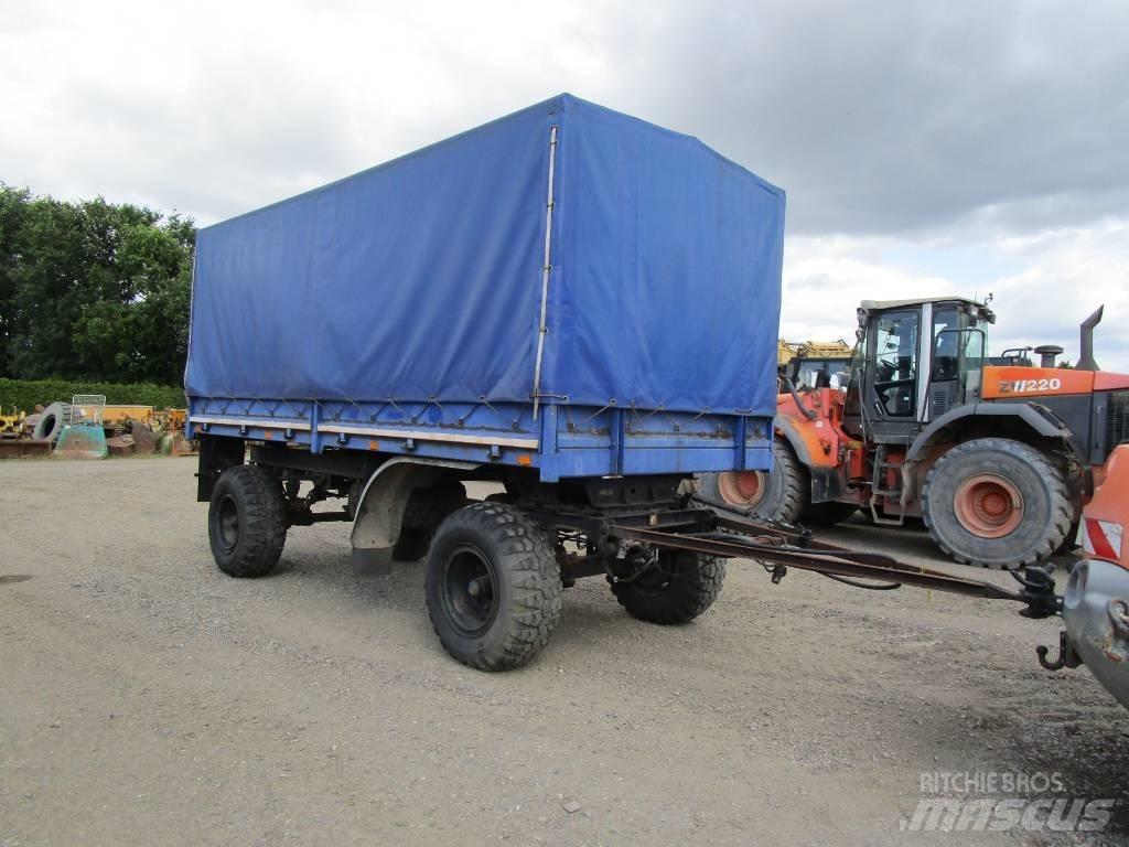 Werdau HW 80 , HL 5002 Flatbed Trailers