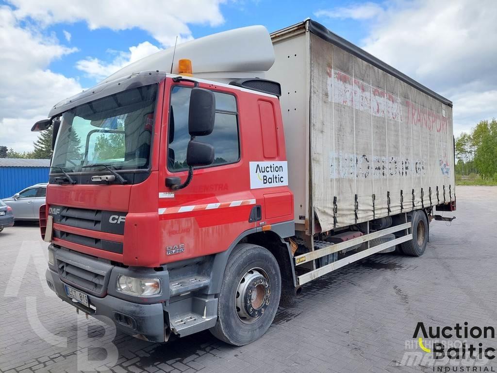 DAF FA CF75 Curtain Side Trucks