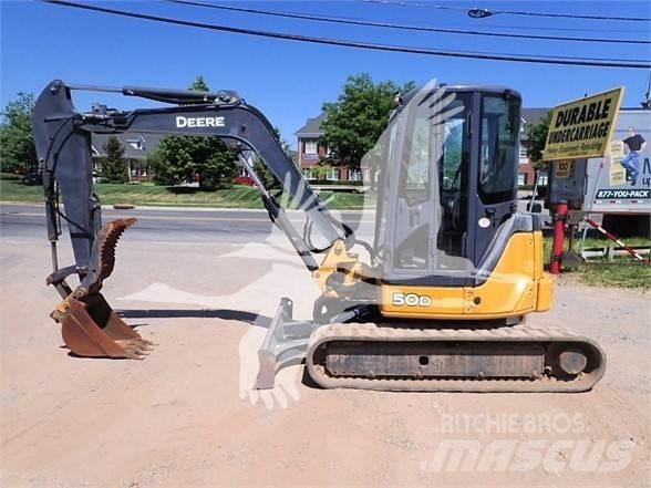 John Deere 50D Mini Excavators <7t (Mini Diggers)