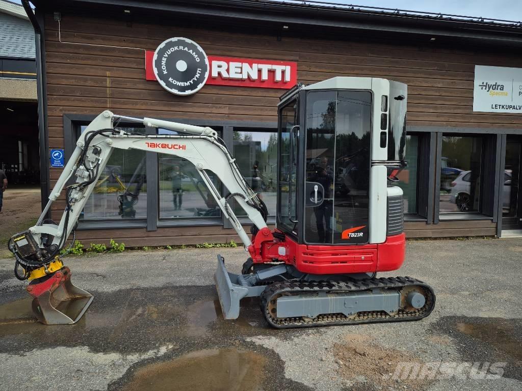 Takeuchi 23R Mini Excavators <7t (Mini Diggers)