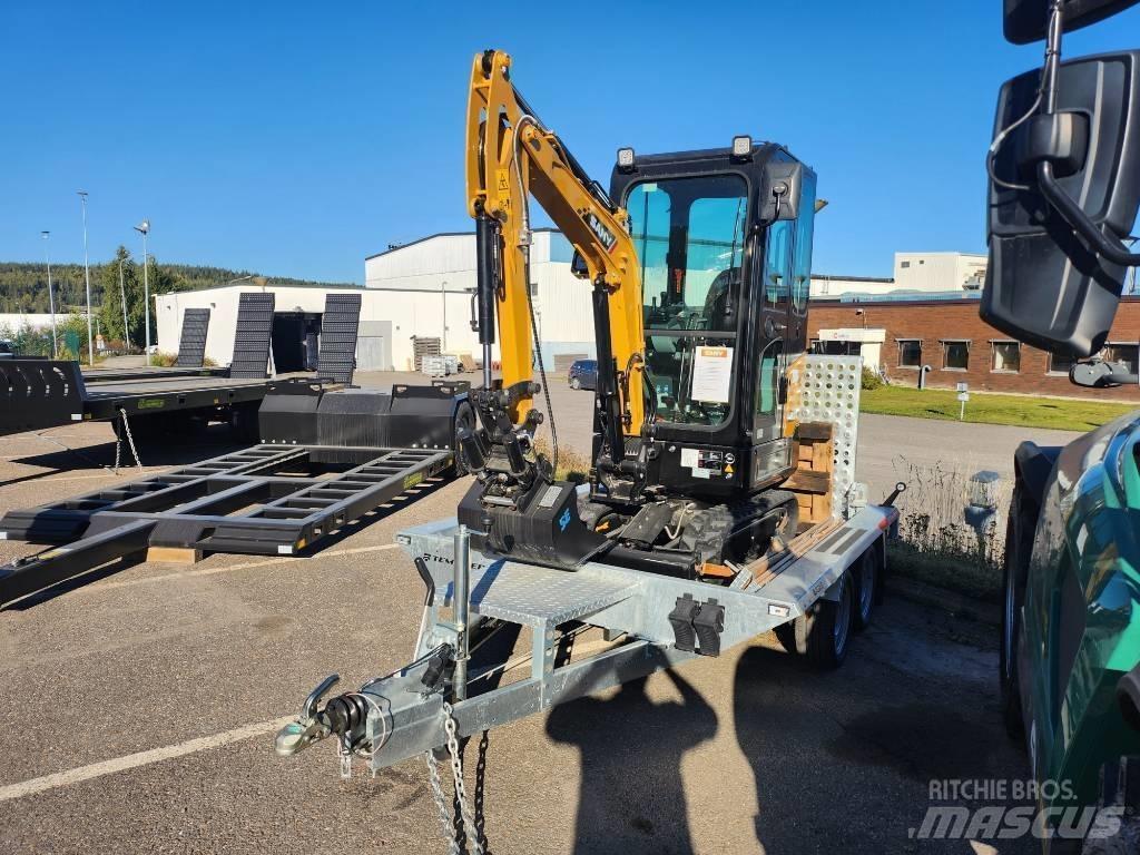 Sany 1.8 T Med Släp Mini Excavators <7t (Mini Diggers)