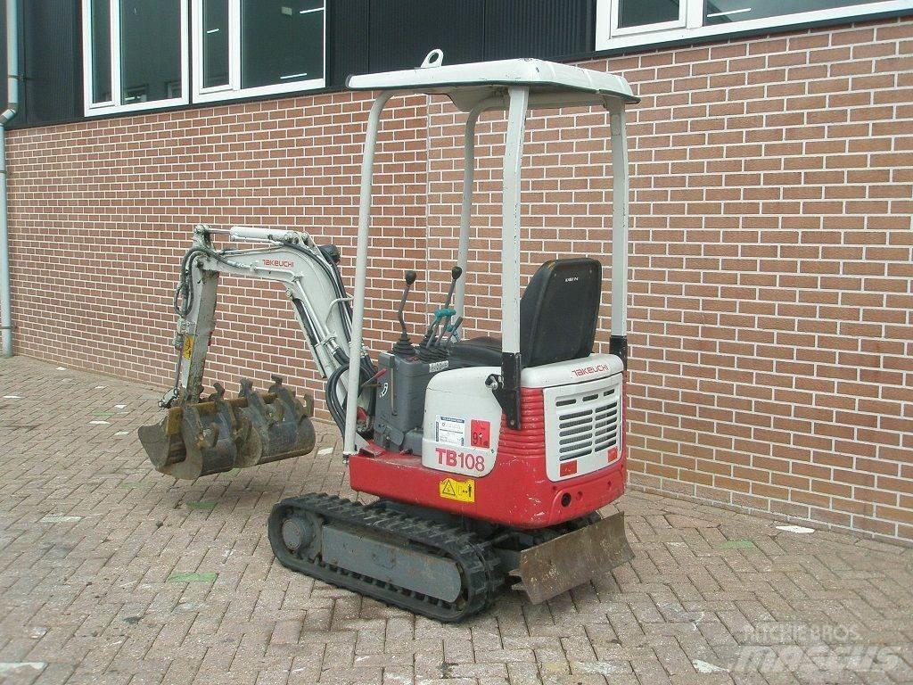 Takeuchi TB108 Mini Excavators <7t (Mini Diggers)