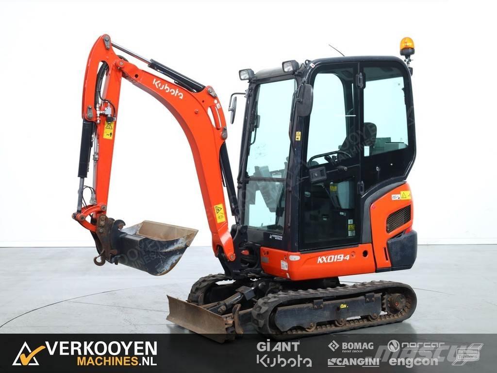 Kubota KX019-4 Mini Excavators <7t (Mini Diggers)