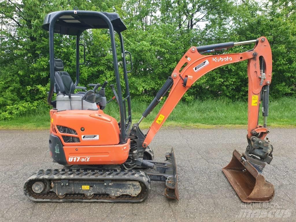 Kubota U 17-3a Mini Excavators <7t (Mini Diggers)