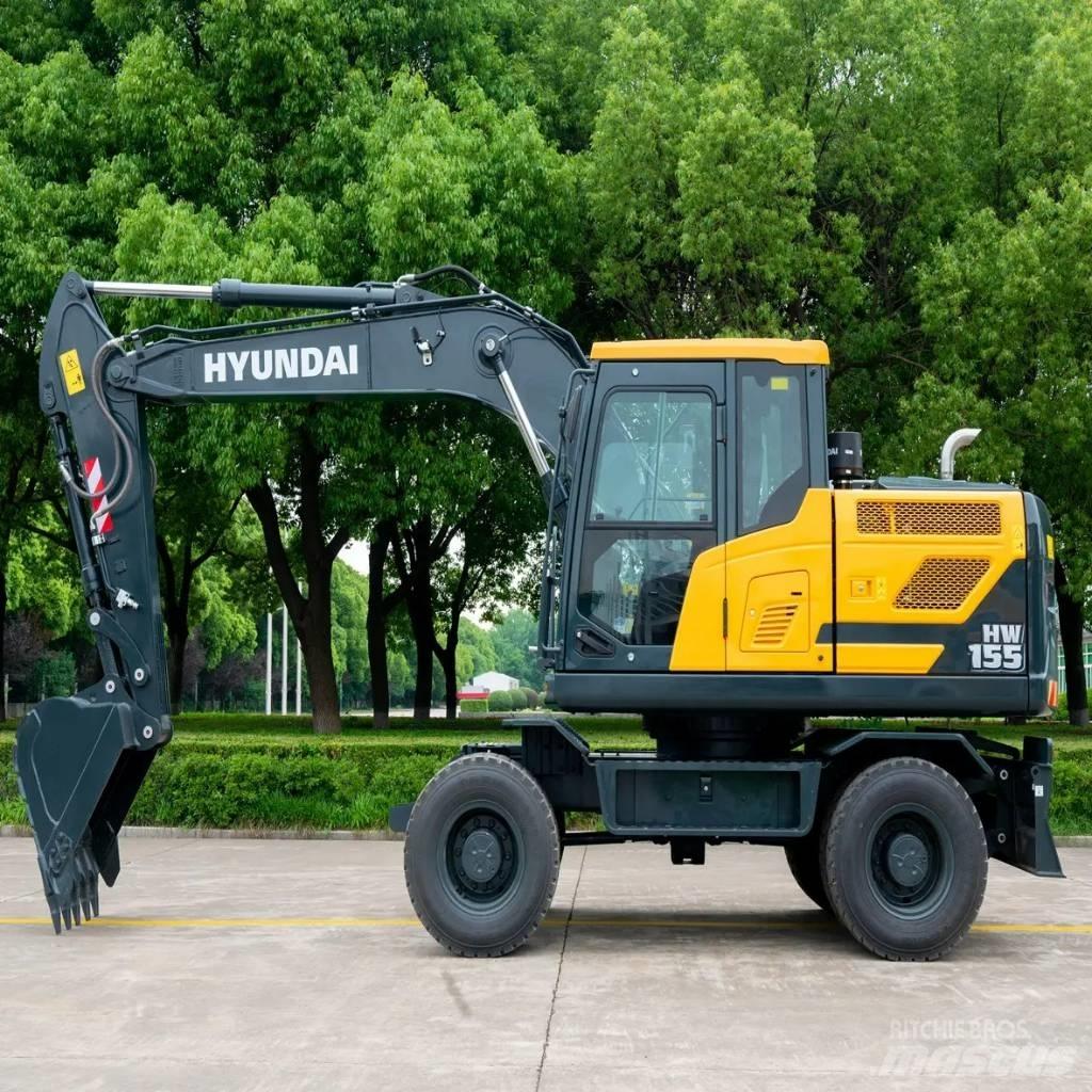 Hyundai HW155 Wheeled Excavators