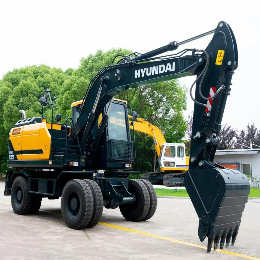 Hyundai HW155 Wheeled Excavators