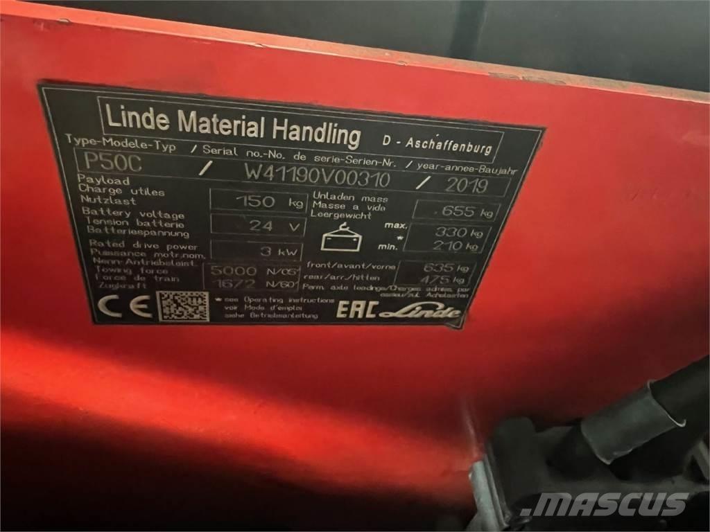 Linde P 50C Tow Trucks / Wreckers