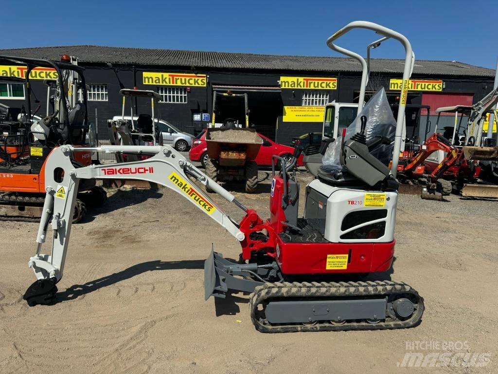 Takeuchi TB 210 R Mini Excavators <7t (Mini Diggers)