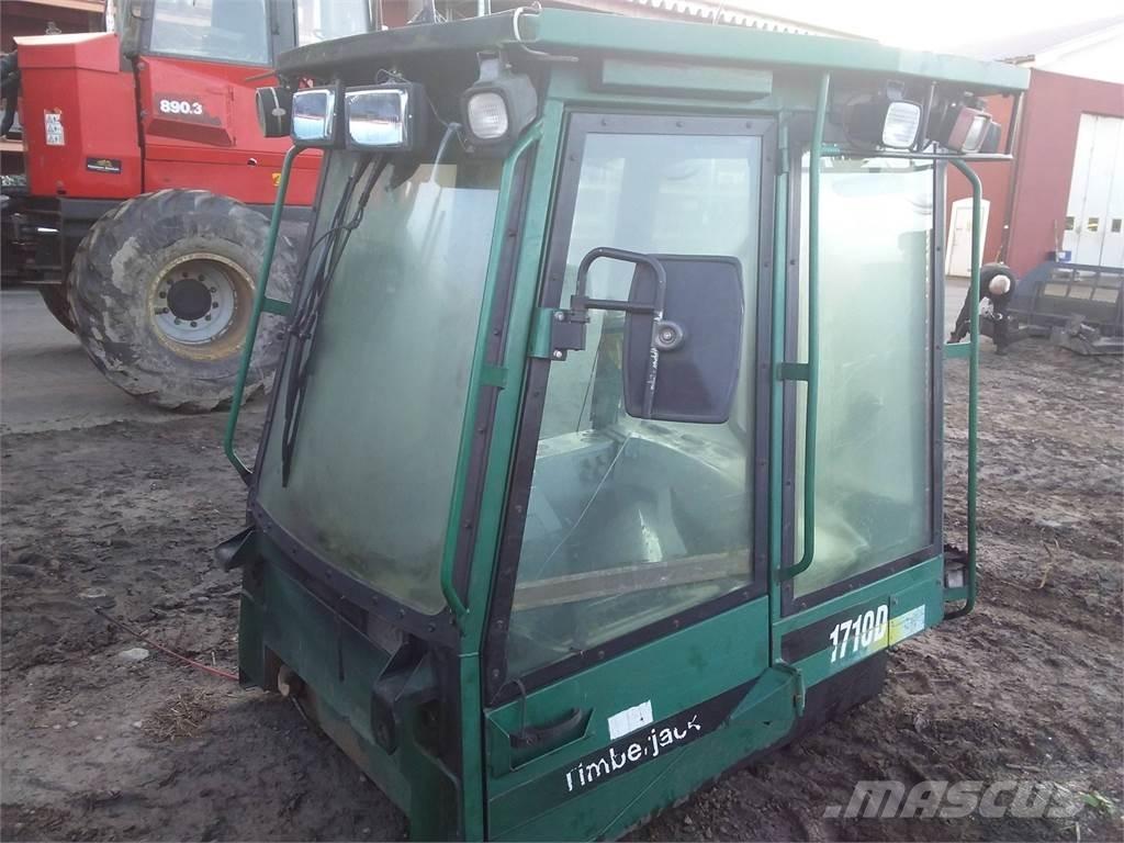 Timberjack 1710d Cabins and interior