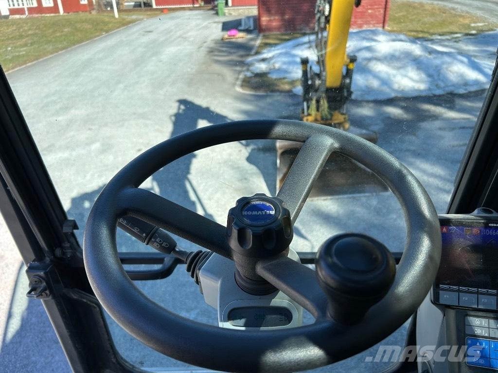 Komatsu PW 148-10 Wheeled Excavators
