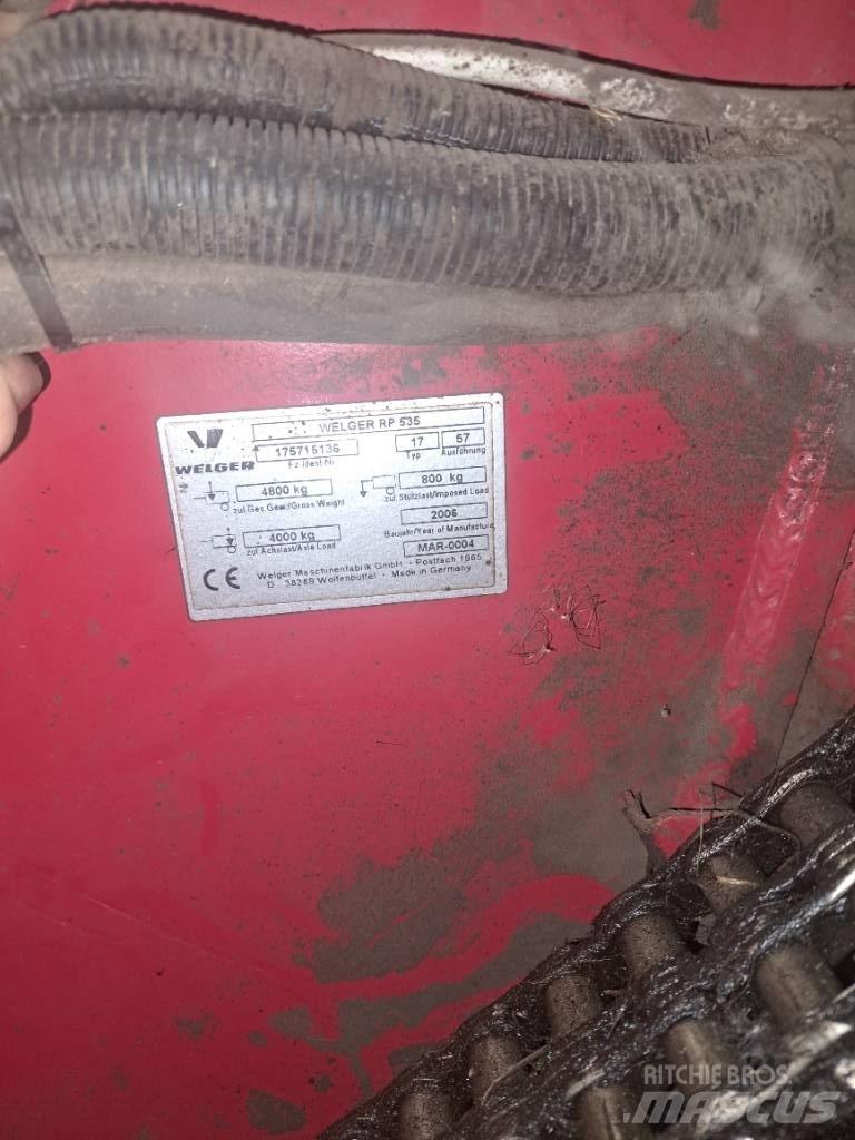Welger RP535 Round Balers