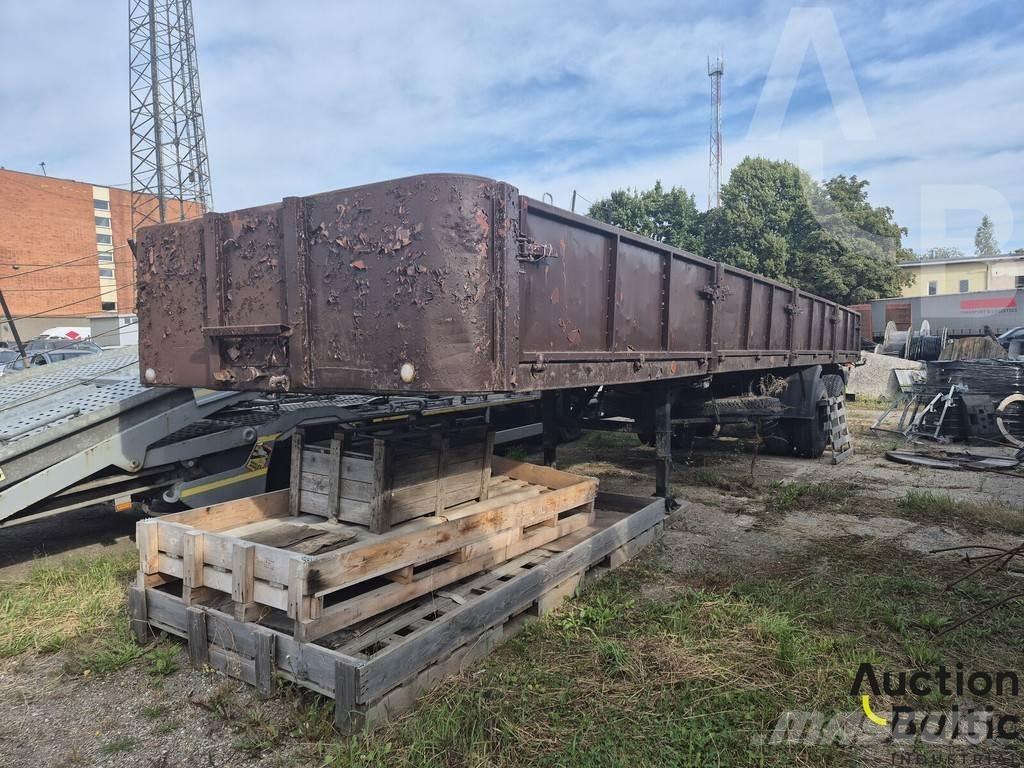 MAZ 9397 Curtain  trailers