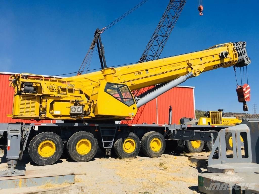 Grove GMK 7450 Mobile and all terrain cranes