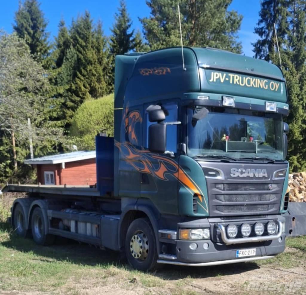 Scania R 560 Hook lift trucks